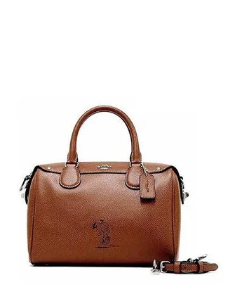 Everyday Bags For Work, School, Or Errands Coach X Peanuts Snoopy Mini Bennett Satchel Premium Handbags At Unbeatable Markdowns