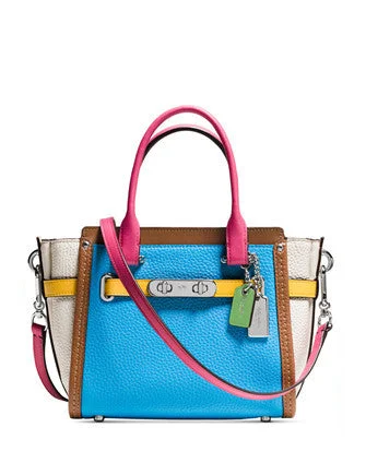 Trend Alert Coach Swagger 21 Carryall Satchel in Rainbow Stylish And Functional Bags Now At Reduced Rates Trend Alert Coach Swagger 21 Carryall Satchel in Rainbow Stylish And Functional Bags Now At Reduced Rates
