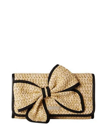Professional Bags With Office Discounts Kate Spade New York Belle Place Woven Straw Bow Viv Clutch Trendy Handbags At Limited-Time Discounts Professional Bags With Office Discounts Kate Spade New York Belle Place Woven Straw Bow Viv Clutch Trendy Handbags At Limited-Time Discounts