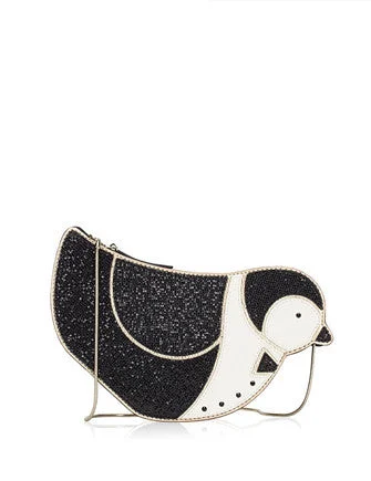 Kate Spade New York Black Clifton Lane Penguin Crossbody Luxury Totes, Affordable Prices Kate Spade New York Black Clifton Lane Penguin Crossbody Luxury Totes, Affordable Prices