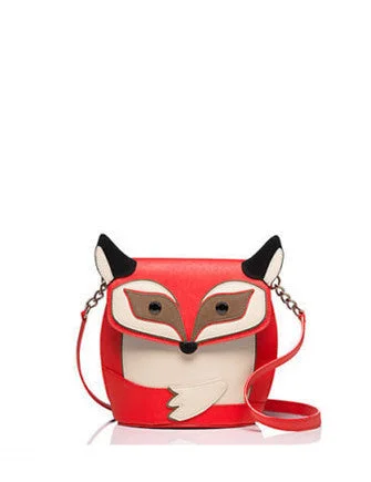 Stylish Statements Kate Spade New York Blaze a Trail Fox Crossbody Designer Bags At Exclusive Clearance Prices Stylish Statements Kate Spade New York Blaze a Trail Fox Crossbody Designer Bags At Exclusive Clearance Prices