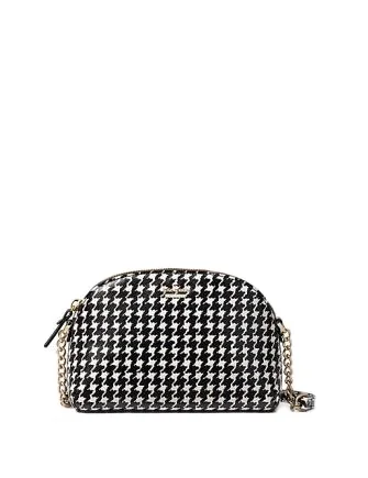 Elegant Style Kate Spade New York Cameron Street Houndstooth Hilli Crossbody Iconic Handbags At Unbeatable Prices Elegant Style Kate Spade New York Cameron Street Houndstooth Hilli Crossbody Iconic Handbags At Unbeatable Prices