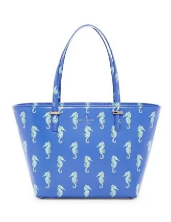 Kate Spade New York Cedar Street Seahorses Mini Harmony Tote Best Deals On Premium And Casual Bags – Act Fast Kate Spade New York Cedar Street Seahorses Mini Harmony Tote Best Deals On Premium And Casual Bags – Act Fast