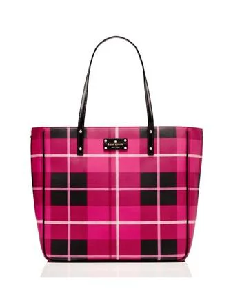 Chic Trend Collection Kate Spade New York Ellison Avenue Sidney Plaid Print Tote Modern Handbags With Stylish Discounts Chic Trend Collection Kate Spade New York Ellison Avenue Sidney Plaid Print Tote Modern Handbags With Stylish Discounts