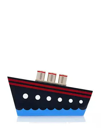 Fashion Forward Femininity Kate Spade New York Expand Your Horizons Resin Ship Clutch Sleek And Stylish Handbags At Lower Prices Fashion Forward Femininity Kate Spade New York Expand Your Horizons Resin Ship Clutch Sleek And Stylish Handbags At Lower Prices