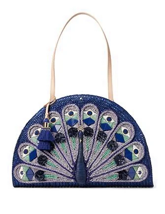 Street Chic Discounts Kate Spade New York Full Plume Straw Peacock Bag Stylish Totes, Special Discounts Street Chic Discounts Kate Spade New York Full Plume Straw Peacock Bag Stylish Totes, Special Discounts