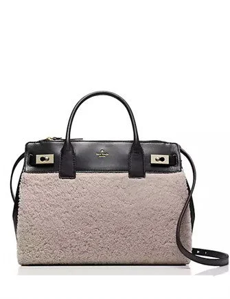 Hot Trends Kate Spade New York Luna Drive Luxe Willow Shearling Satchel Stylish Bags, Unbeatable Prices Hot Trends Kate Spade New York Luna Drive Luxe Willow Shearling Satchel Stylish Bags, Unbeatable Prices