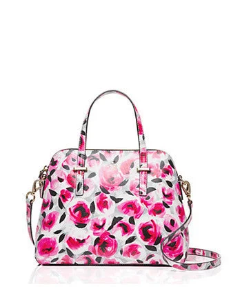 Retro Lovers Kate Spade New York Cedar Street Rose Print Maise Satchel Elegant Purses, Shop & Save Retro Lovers Kate Spade New York Cedar Street Rose Print Maise Satchel Elegant Purses, Shop & Save