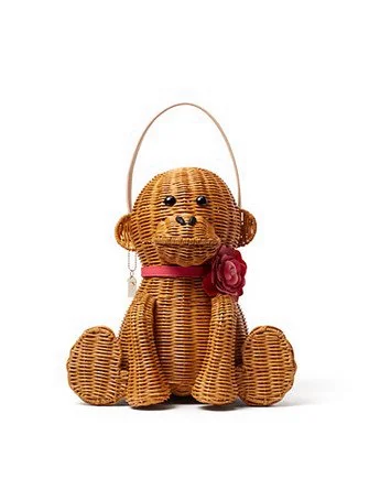 Discover Promotions Kate Spade New York Rambling Roses Wicker Monkey Handbag Stylish Totes, Special Discounts Discover Promotions Kate Spade New York Rambling Roses Wicker Monkey Handbag Stylish Totes, Special Discounts
