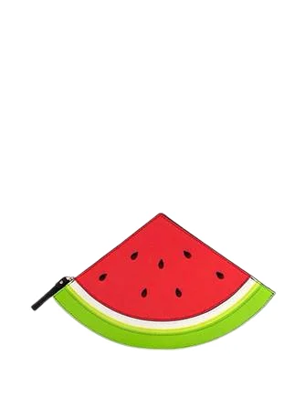 Trendy Looks On Sale Kate Spade New York Splash Out Watermelon Clutch Iconic Fashion Bags At Unbeatable Savings