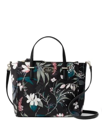 The Latest Trends Kate Spade New York Wilson Road Floral Alyse Nylon Satchel Fashion-Forward Bags, Now On Sale The Latest Trends Kate Spade New York Wilson Road Floral Alyse Nylon Satchel Fashion-Forward Bags, Now On Sale