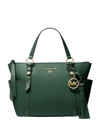 Michael Michael Kors Sullivan Small Convertible Top Zip Leather Tote Grab Stylish Bags Before They Sell Out