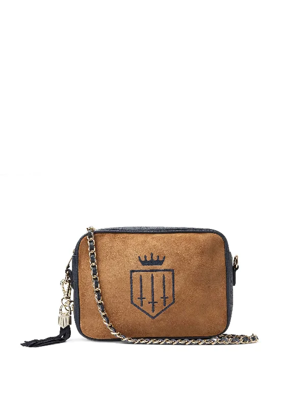 Finsbury - Tan & Navy Chic Shoulder Bags At Promotional Rates