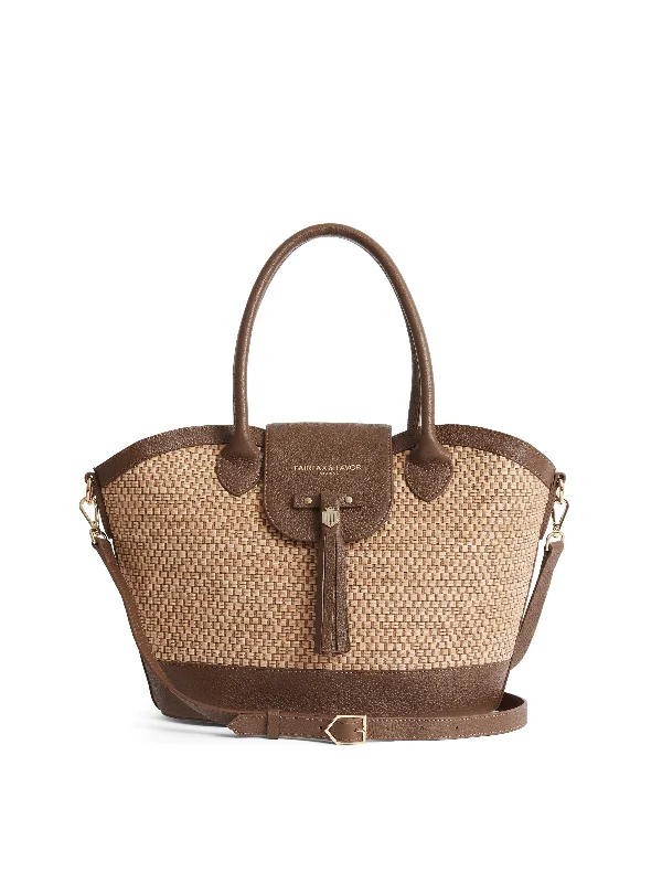 Windsor Basket Bag - Tan Elegant Purses At Clearance Prices