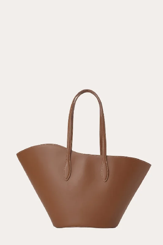 Tulip Shoulder Bag Medium Caramel Chic Handbags At Special Promotional Prices