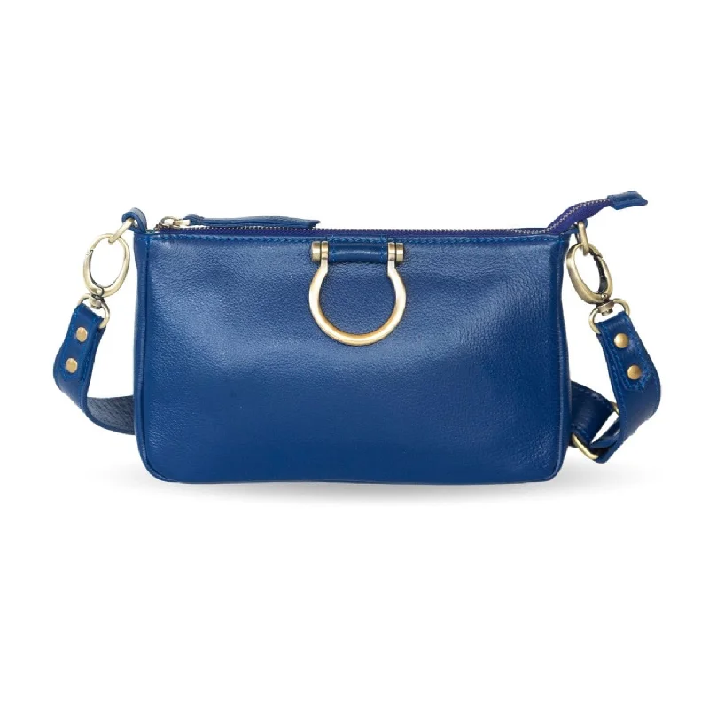 Royal Blue Oil Leather