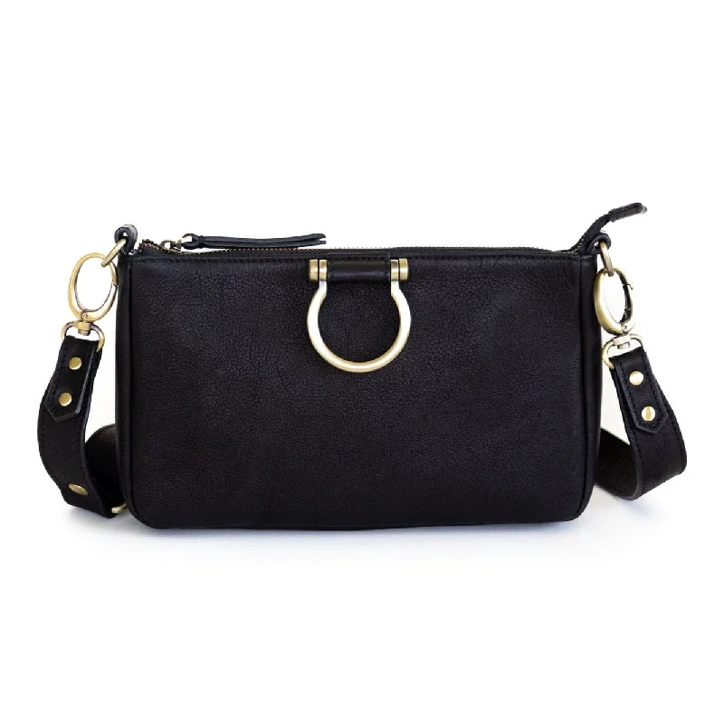 Black Raw Leather