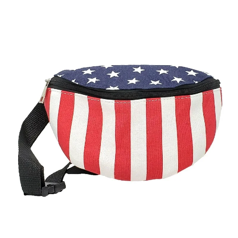 American Flag Fanny Pack Elegant Bags, Limited Stock Available