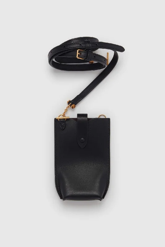 Black Atelier Calfskin Minimalist Pouch Your Perfect Bag At The Perfect Price
