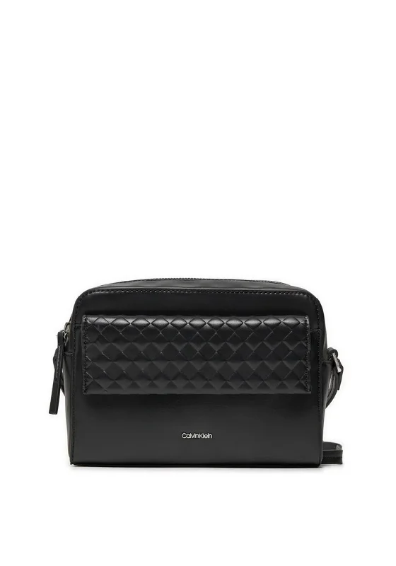 Calvin Klein Quilted Mini Camera Crossbody Bag, Black The Handbag Sale You've Been Waiting For Calvin Klein Quilted Mini Camera Crossbody Bag, Black The Handbag Sale You've Been Waiting For