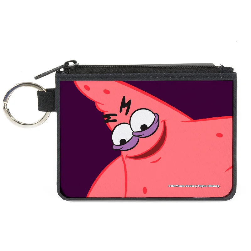 Canvas Zipper Wallet - MINI X-SMALL - Sponge Bob Savage Patrick Pose Purple Limited-Stock Bag Clearance – Grab Your Favorite Now Canvas Zipper Wallet - MINI X-SMALL - Sponge Bob Savage Patrick Pose Purple Limited-Stock Bag Clearance – Grab Your Favorite Now