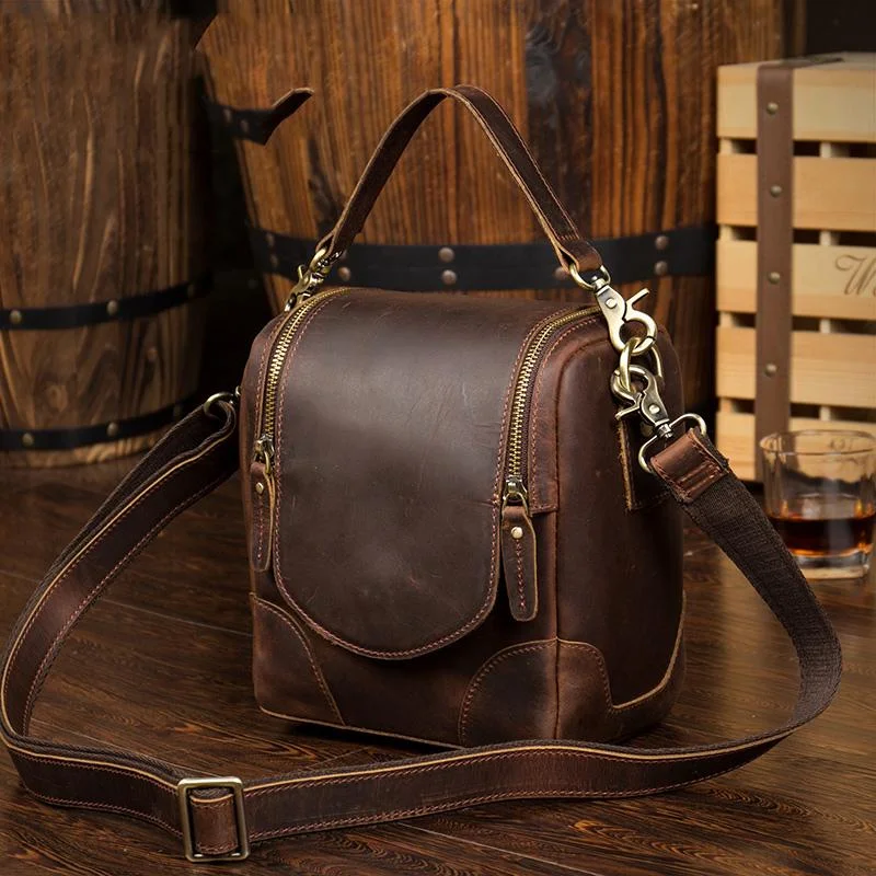 Dark Brown Leather Mens Small SLR Camera Bag Shoulder Bag Messenger Bag For Men Shop Timeless And Trendy Bags At Limited-Time Discounts Dark Brown Leather Mens Small SLR Camera Bag Shoulder Bag Messenger Bag For Men Shop Timeless And Trendy Bags At Limited-Time Discounts