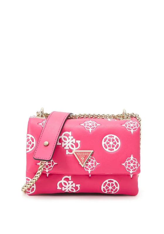 Guess Deesa Peony 4G Logo Crossbody Bag, Watermelon Best Handbag Sale Of The Season