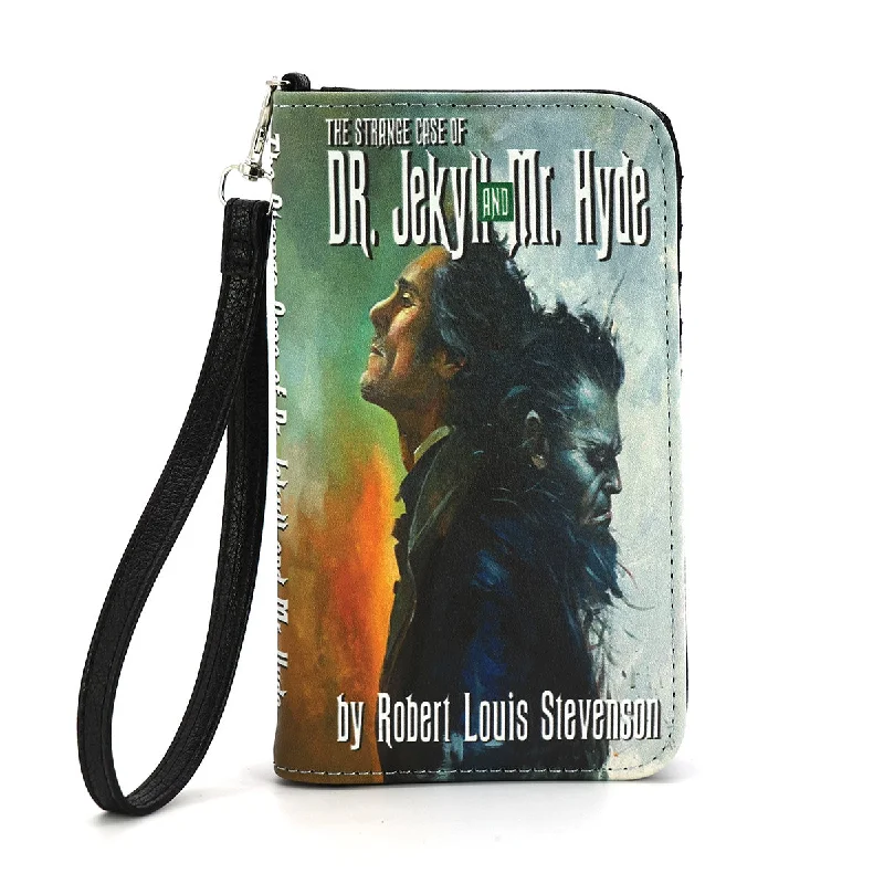 Dr. Jerkyll And Mr. Hyde Book Wallet Fashion Bags With Huge Discounts
