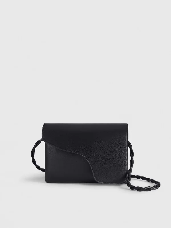 Duronia Black Nappa Mini crossbody bag Fashion-Forward Bags At Limited-Time Offers Duronia Black Nappa Mini crossbody bag Fashion-Forward Bags At Limited-Time Offers
