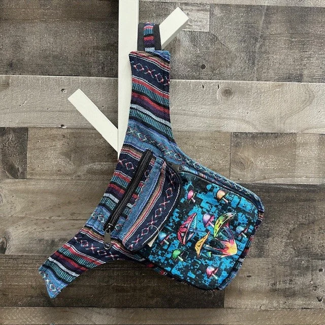 Fanny Pack - Mushroom Cotton - Assorted Colors Trendy Purses With Limited-Time Offers
