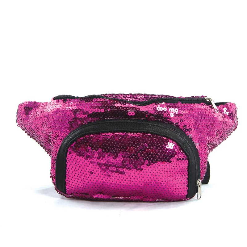 Fashion Sequined Fanny Pack Belt Bag Statement Bags At Unbelievable Discounts – Shop Today Fashion Sequined Fanny Pack Belt Bag Statement Bags At Unbelievable Discounts – Shop Today