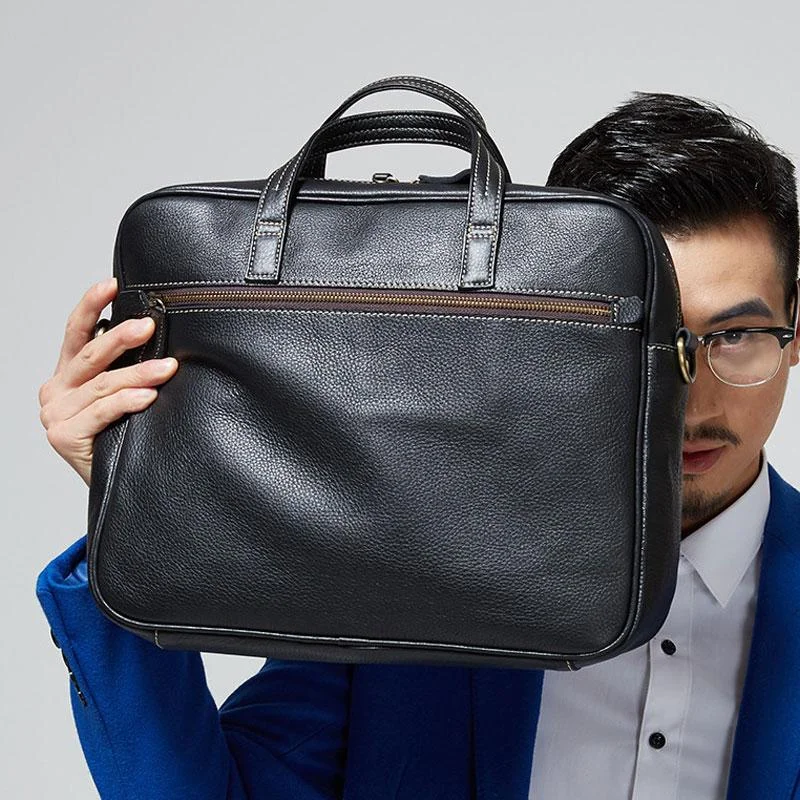 Genuine Leather Mens Cool Messenger Bag Large Briefcase Work Bag Business Bag Laptop Bag for men Shop Stylish Bags At Unbeatable Prices Genuine Leather Mens Cool Messenger Bag Large Briefcase Work Bag Business Bag Laptop Bag for men Shop Stylish Bags At Unbeatable Prices
