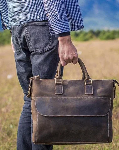 Vintage Leather Mens Coffee Briefcase Shoulder Bag Work Bag Laptop Bag Business Bag for Men Best Deals On Premium Handbags Vintage Leather Mens Coffee Briefcase Shoulder Bag Work Bag Laptop Bag Business Bag for Men Best Deals On Premium Handbags