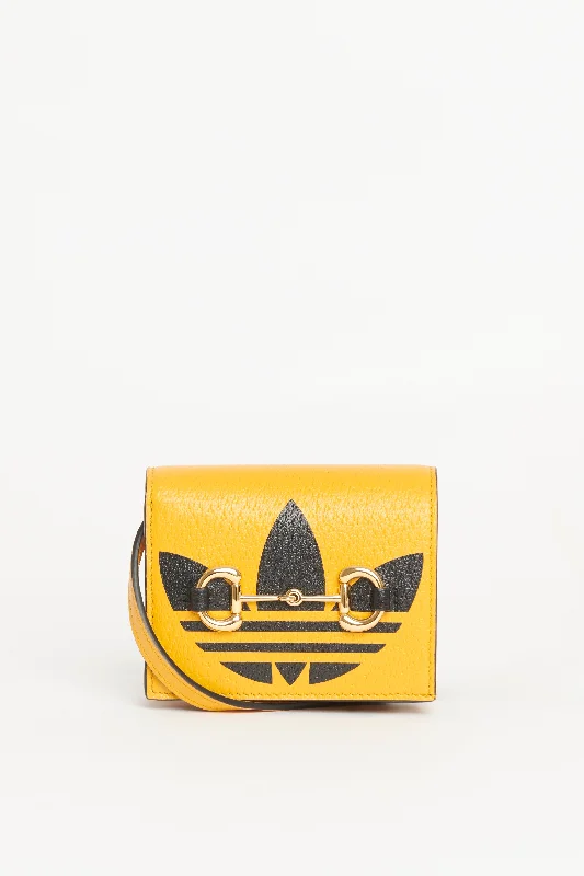 Gucci x Adidas Mustard Yellow Preowned 1955 Card Holder Mini Crossbody Bag Fashionable Bags With Special Seasonal Offers Gucci x Adidas Mustard Yellow Preowned 1955 Card Holder Mini Crossbody Bag Fashionable Bags With Special Seasonal Offers