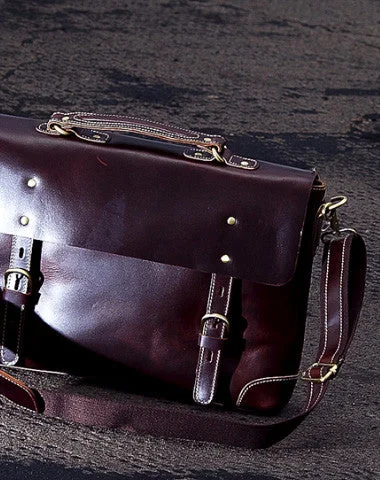 Handmade leather men Briefcase messenger vintage shoulder laptop bag vintage bag Fashionable Crossbody Bags At Special Offers Handmade leather men Briefcase messenger vintage shoulder laptop bag vintage bag Fashionable Crossbody Bags At Special Offers