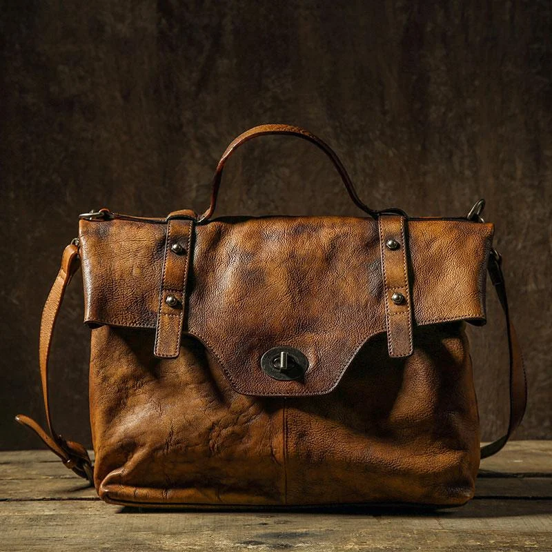 Handmade Leather Mens Cool Messenger Bag Briefcase Work Bag Business Bag Laptop Bag for men Classic Totes, Exclusive Deals Handmade Leather Mens Cool Messenger Bag Briefcase Work Bag Business Bag Laptop Bag for men Classic Totes, Exclusive Deals