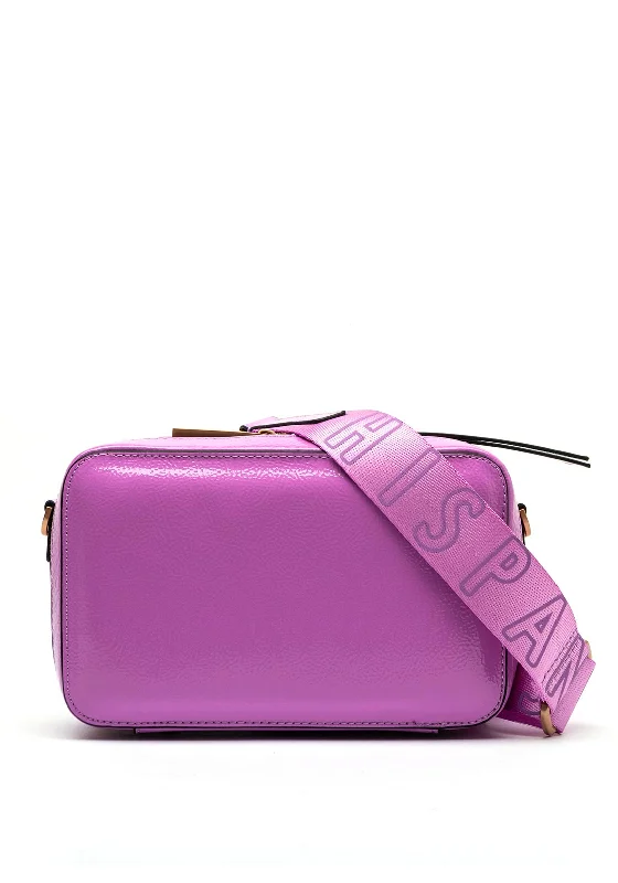 Hispanitas Patent Box Shoulder Bag, Violet Handbag Deals You'll Love