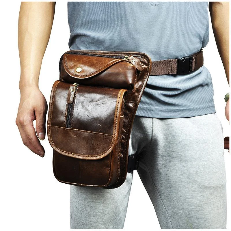 Leather Drop Leg Bag Belt Pouch Mens Waist Bag Shoulder Bag for Men Exclusive Bag Deals – Perfect For Any Occasion Leather Drop Leg Bag Belt Pouch Mens Waist Bag Shoulder Bag for Men Exclusive Bag Deals – Perfect For Any Occasion