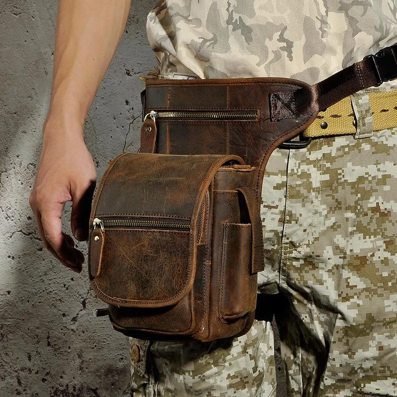 Leather Drop Leg Bag Belt Pouch Mens Waist Bag Shoulder Bag for Men Shoulder Bags, Best Deals Today Leather Drop Leg Bag Belt Pouch Mens Waist Bag Shoulder Bag for Men Shoulder Bags, Best Deals Today