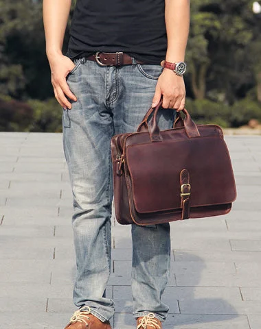 Leather Mens Coffee Briefcase Handbag Work Bag Business Bag for Men Handbag Deals You'll Love Leather Mens Coffee Briefcase Handbag Work Bag Business Bag for Men Handbag Deals You'll Love
