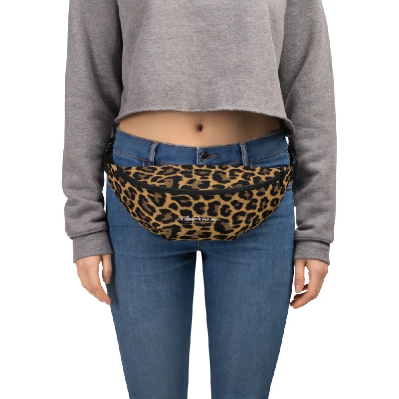 Leopard Fanny Pack Luxury Totes, Affordable Prices