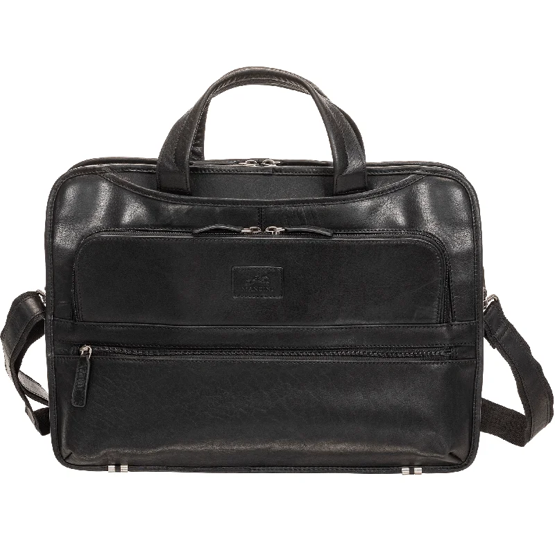 Mancini BUFFALO Triple Compartment Briefcase for 15.6” Laptop / Tablet Your Perfect Bag At The Perfect Price Mancini BUFFALO Triple Compartment Briefcase for 15.6” Laptop / Tablet Your Perfect Bag At The Perfect Price