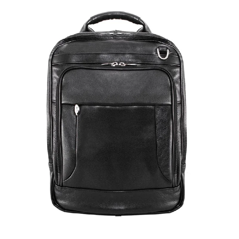 McKlein USA Lincoln Park 15" Leather Three-Way Backpack Laptop Briefcase Designer Bags At Low Prices McKlein USA Lincoln Park 15" Leather Three-Way Backpack Laptop Briefcase Designer Bags At Low Prices