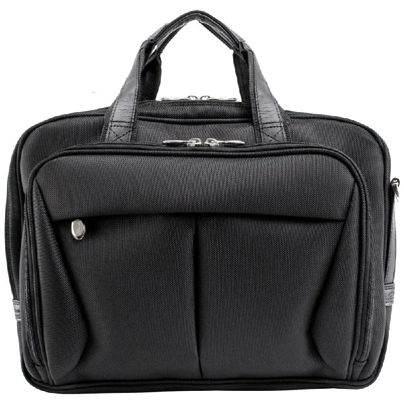 McKlein USA Pearson 17" Nylon Expandable Double Compartment Laptop Briefcase Handbag Deals You'll Love McKlein USA Pearson 17" Nylon Expandable Double Compartment Laptop Briefcase Handbag Deals You'll Love