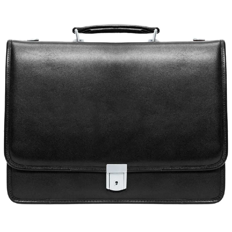 McKlein USA River North 15" Leather Triple Compartment Laptop Briefcase Classic Totes, Exclusive Deals McKlein USA River North 15" Leather Triple Compartment Laptop Briefcase Classic Totes, Exclusive Deals