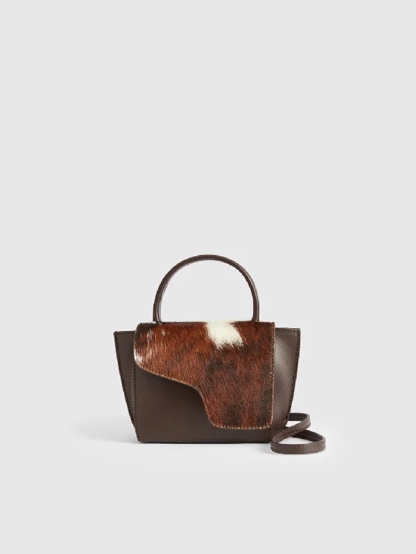 Montalcino Unique/Walnut Cow Print/Leather Mini handbag The Best Handbag Deals Are Available Now Montalcino Unique/Walnut Cow Print/Leather Mini handbag The Best Handbag Deals Are Available Now
