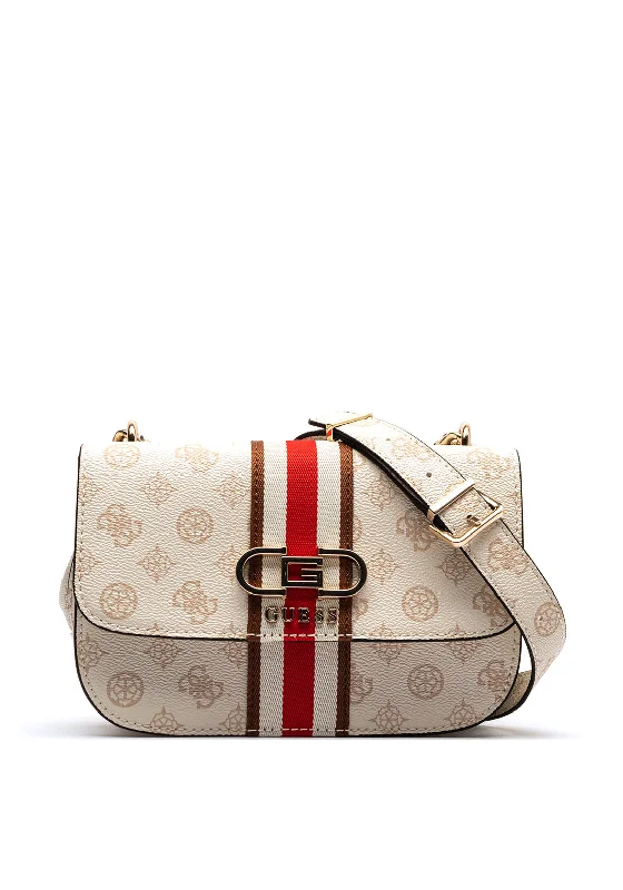 Guess Nelka Front Stripe Mini Crossbody Bag, Cream Limited-Stock Bag Clearance – Hurry Guess Nelka Front Stripe Mini Crossbody Bag, Cream Limited-Stock Bag Clearance – Hurry