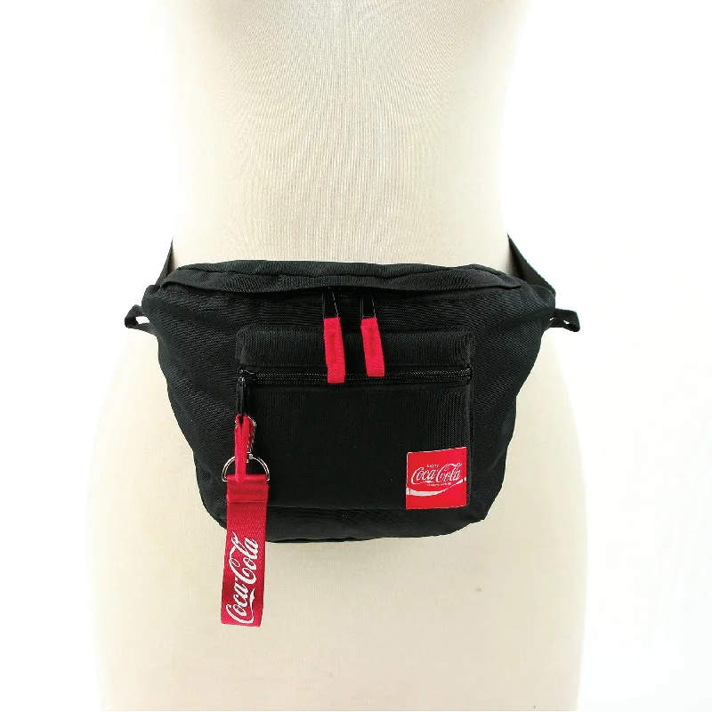 Officially Licensed Black Coca-Cola Fanny Pack Affordable Elegance, Grab Yours Now