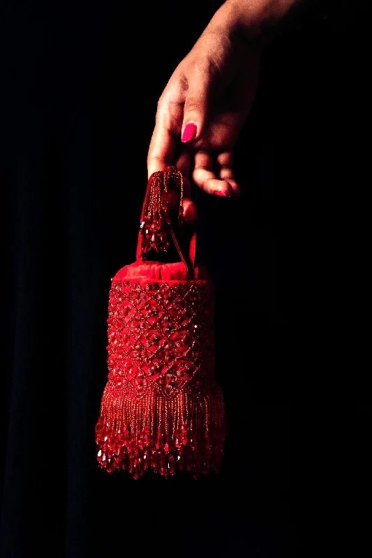Pandora Mini Red Bucket Bag Shop Stylish Bags At Unbeatable Prices