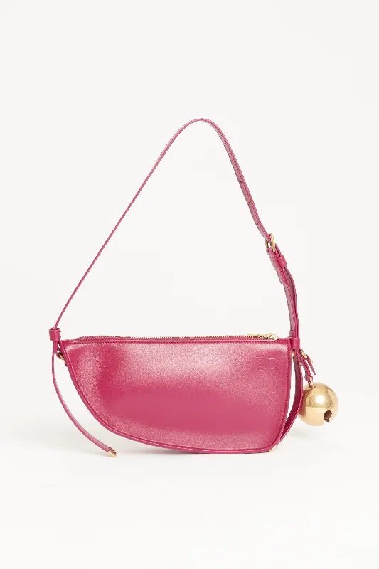 Pink Ripple Nappa Preowned Mini Shield Sling Bag Don't Miss Out – Shop Fashionable Bags At Special Rates Pink Ripple Nappa Preowned Mini Shield Sling Bag Don't Miss Out – Shop Fashionable Bags At Special Rates